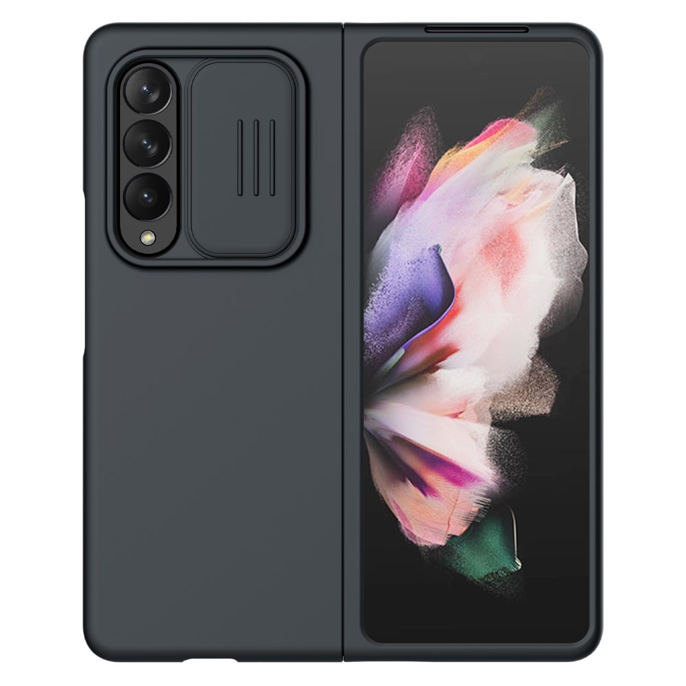 Soft CamShield Case Samsung Galaxy Z Fold 4 Zwart