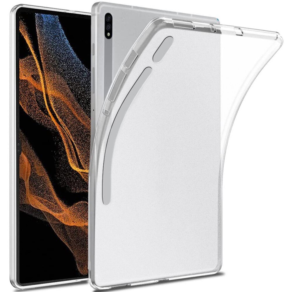 Samsung Galaxy Tab S8 Ultra Backcover hoesje transparant