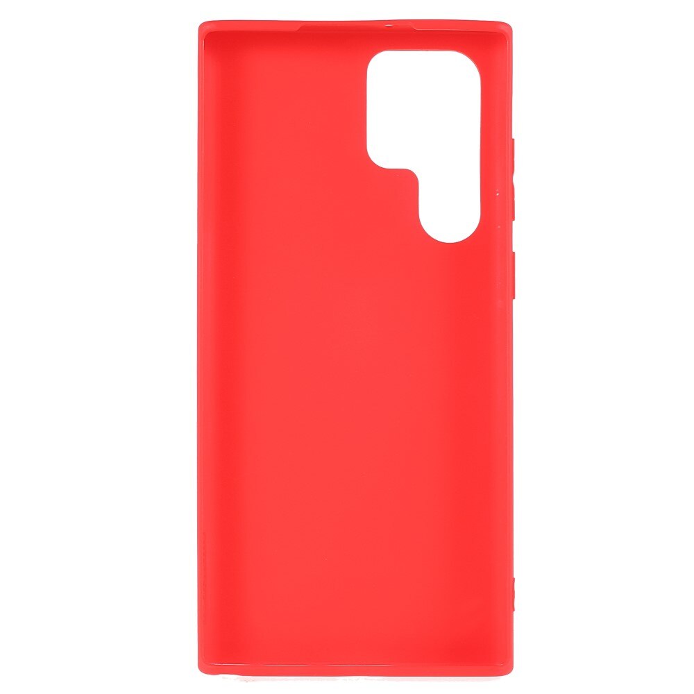 Samsung Galaxy S22 Ultra TPU Case Rood