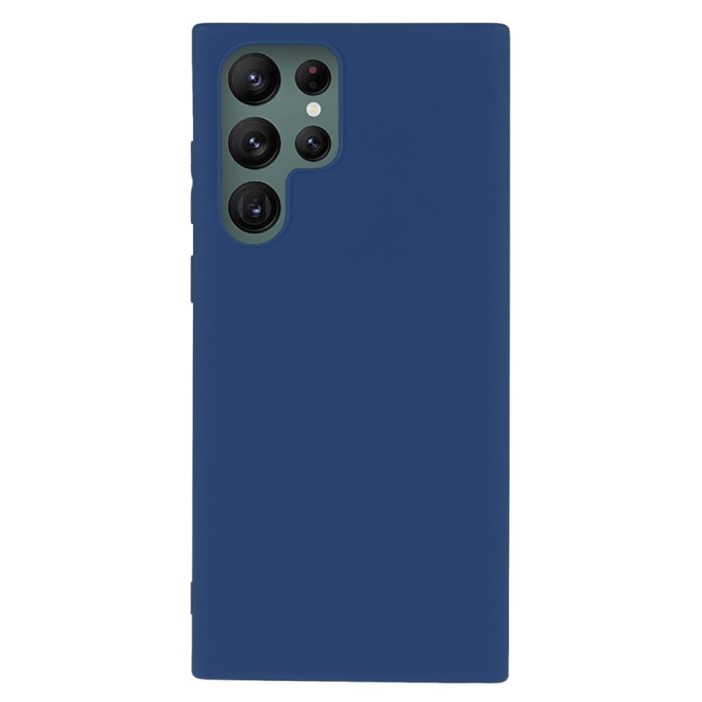 Samsung Galaxy S22 Ultra TPU Case Blauw