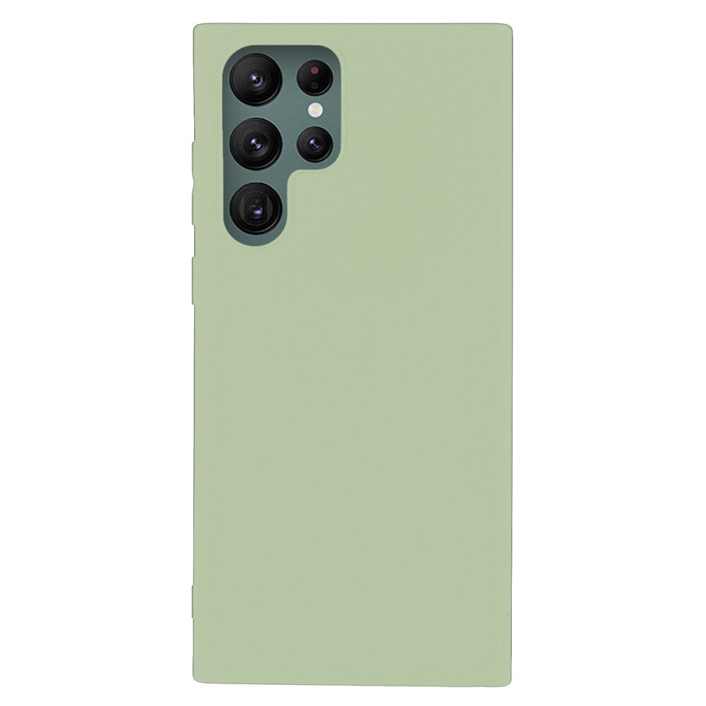 Samsung Galaxy S22 Ultra TPU Case Groen