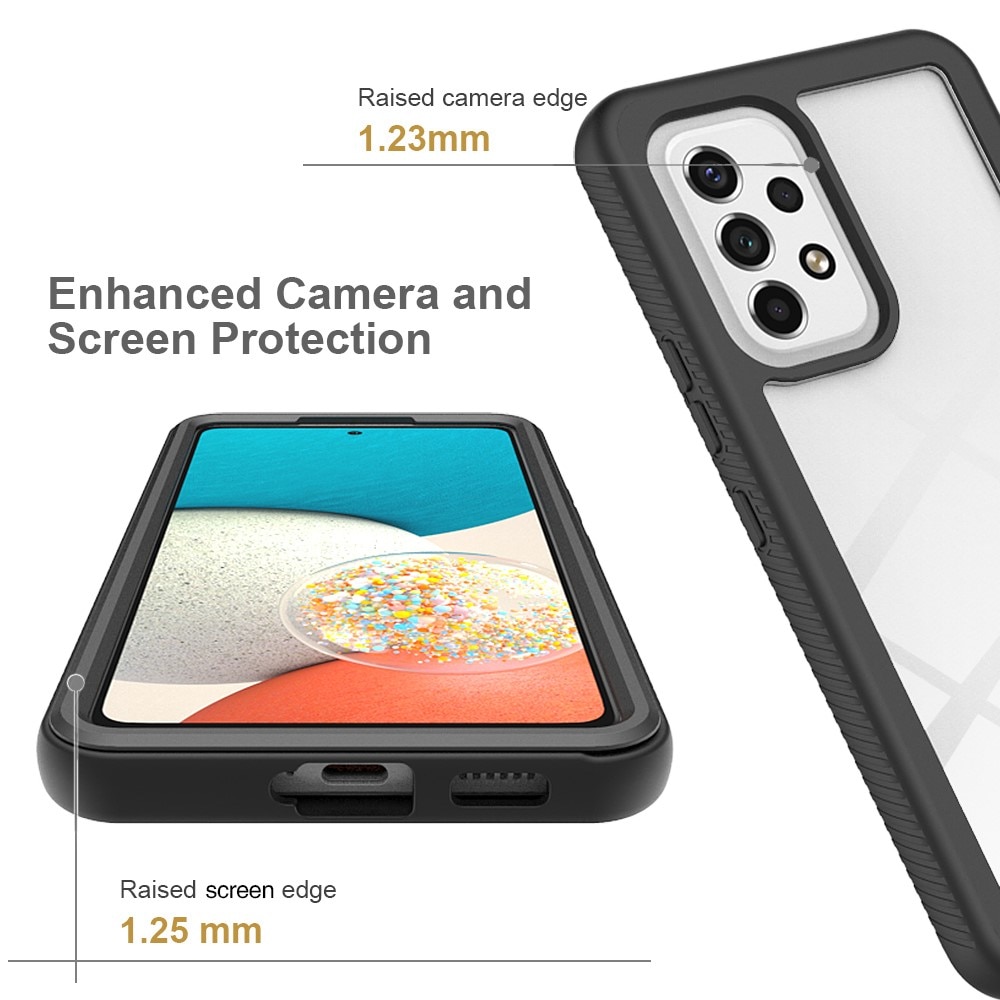 Samsung Galaxy A53 Full Protection Case Zwart
