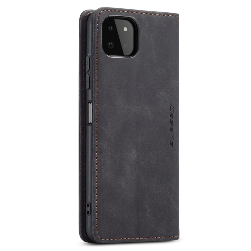 Slim Bookcover Hoesje Samsung Galaxy A22 5G Zwart