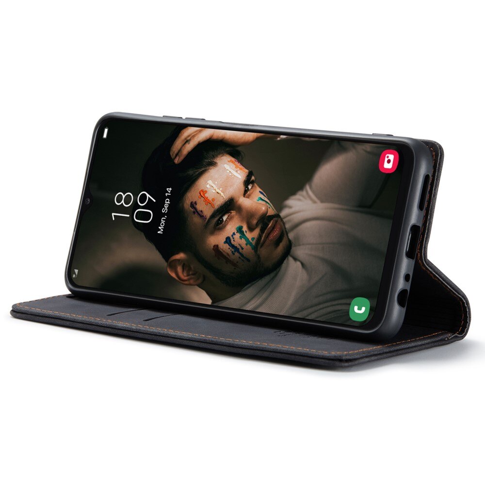 Slim Bookcover Hoesje Samsung Galaxy A13 Zwart