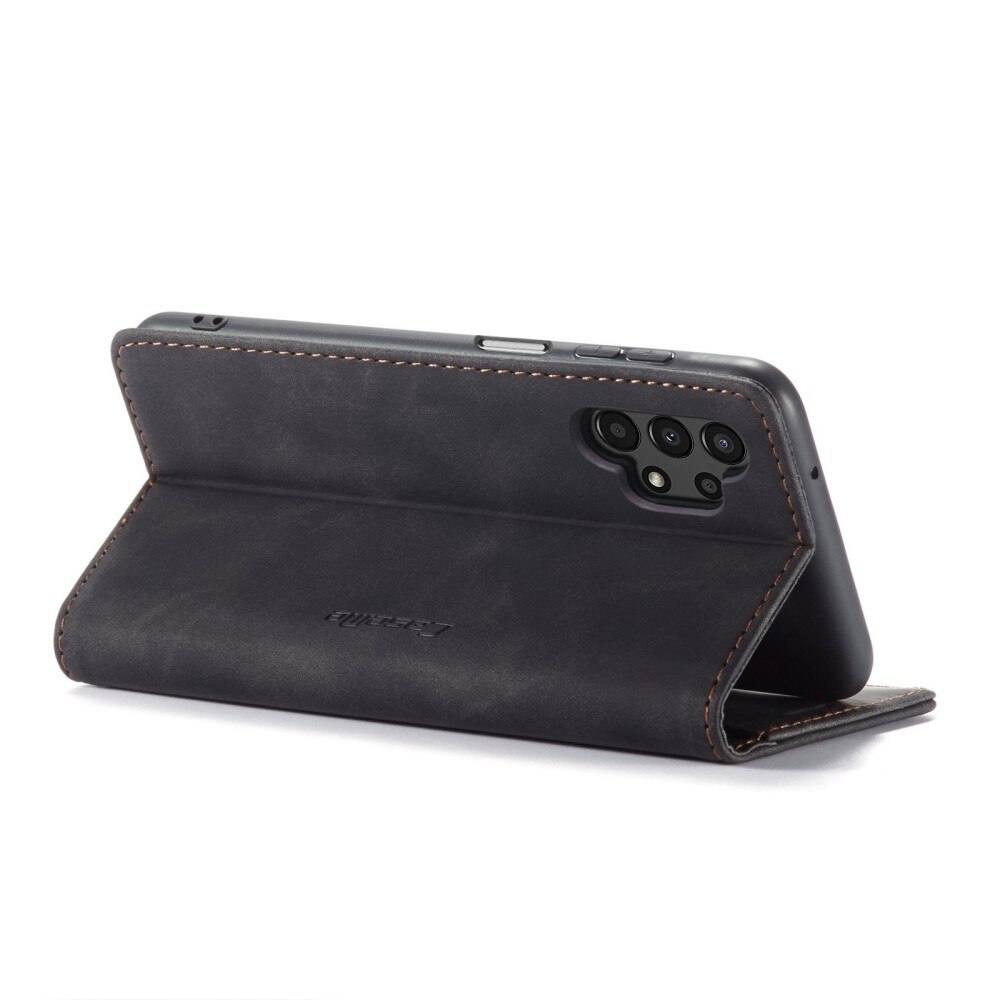 Slim Bookcover Hoesje Samsung Galaxy A13 Zwart