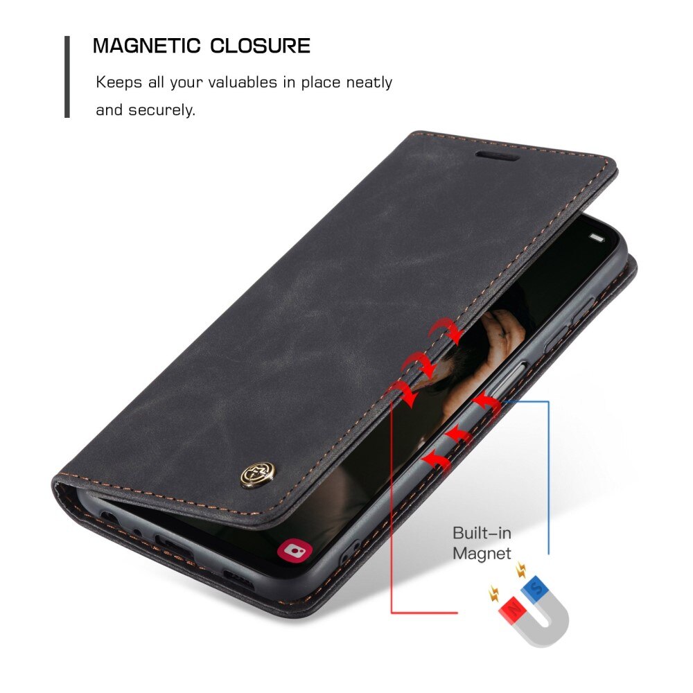 Slim Bookcover Hoesje Samsung Galaxy A13 Zwart