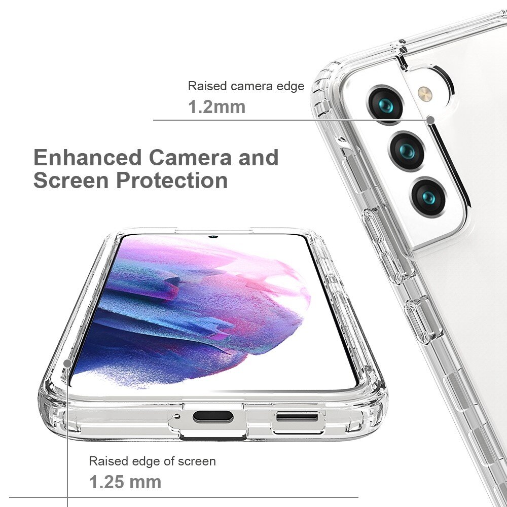 Samsung Galaxy S22 Full Protection Case Transparant