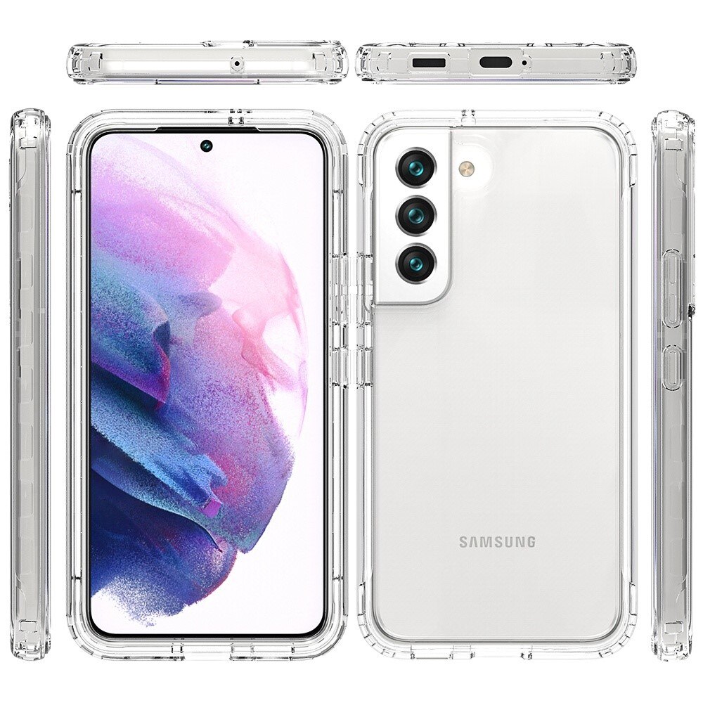 Samsung Galaxy S22 Full Protection Case Transparant