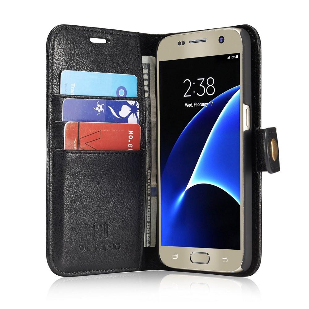 Magnet Wallet Samsung Galaxy S7 Zwart