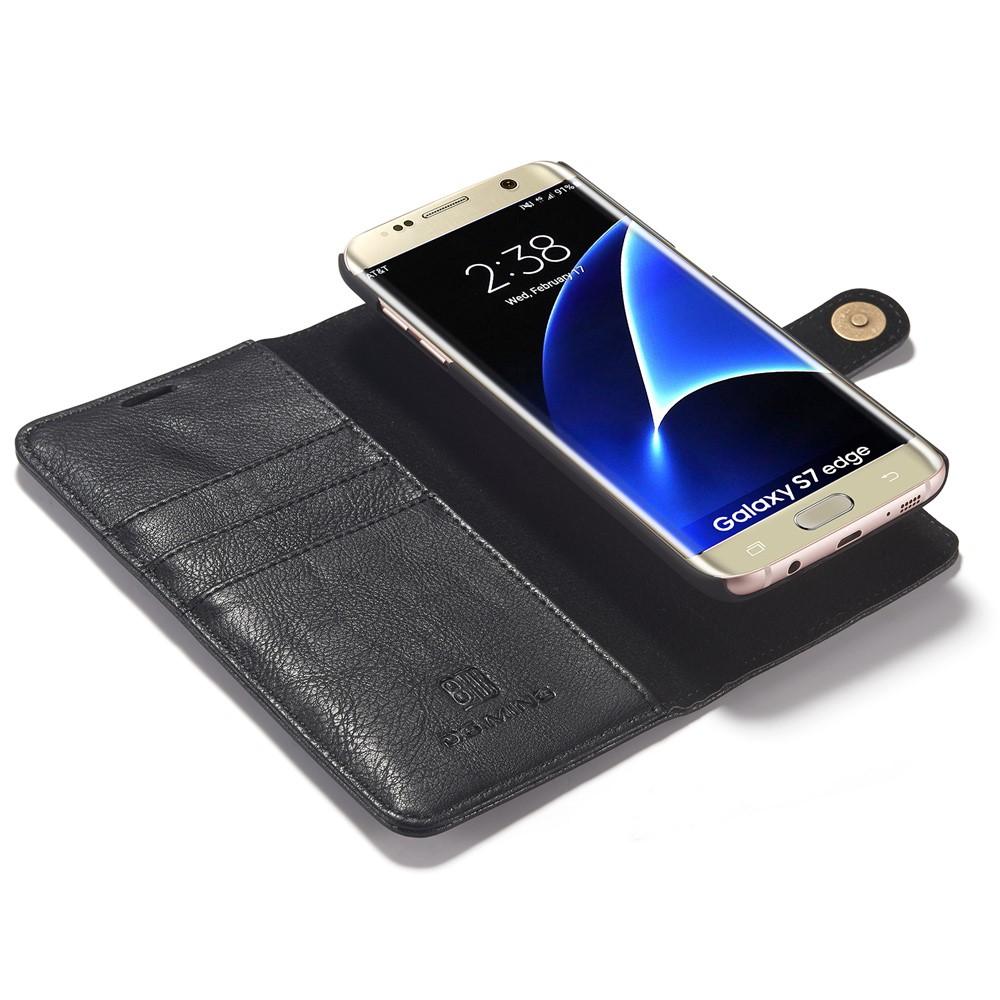 Magnet Wallet Samsung Galaxy S7 Edge Zwart