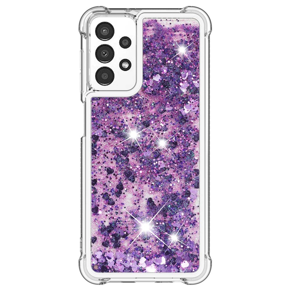 Samsung Galaxy A13 Glitter Powder TPU Case Paars