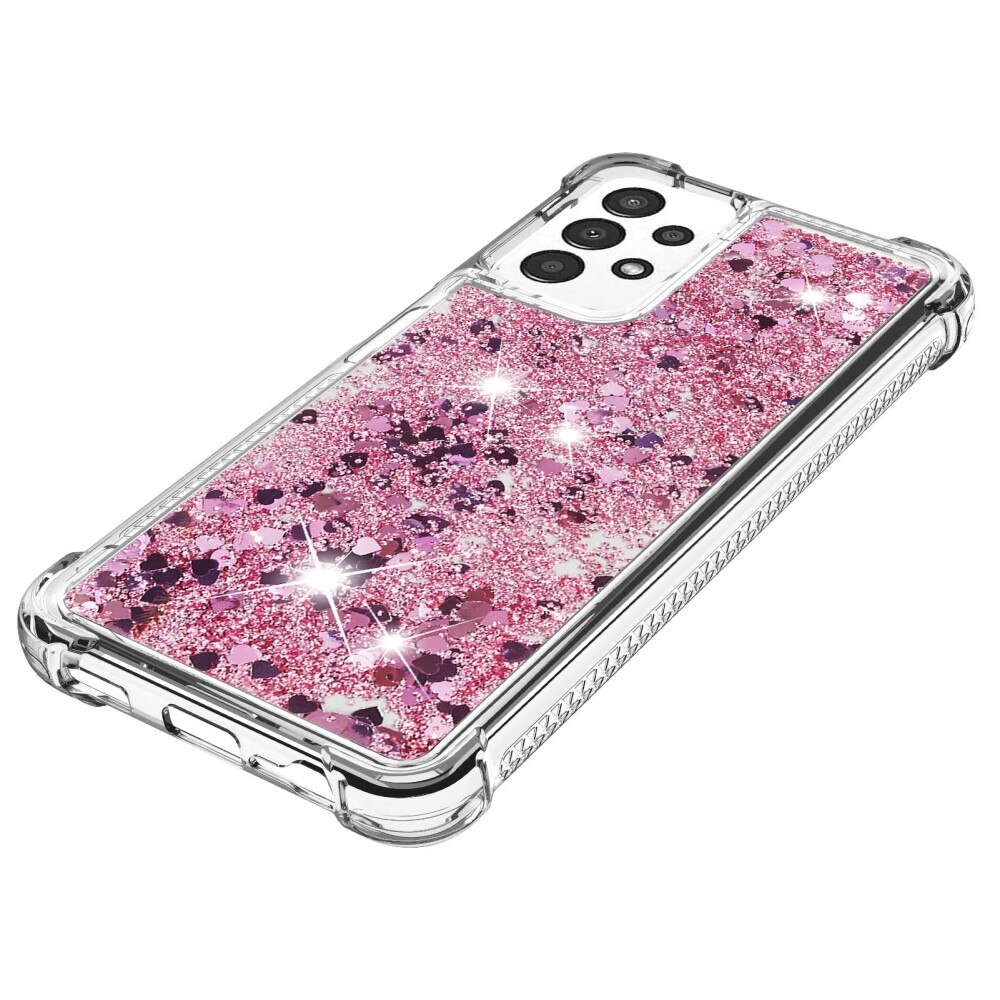 Samsung Galaxy A13 Glitter Powder TPU Case Roze