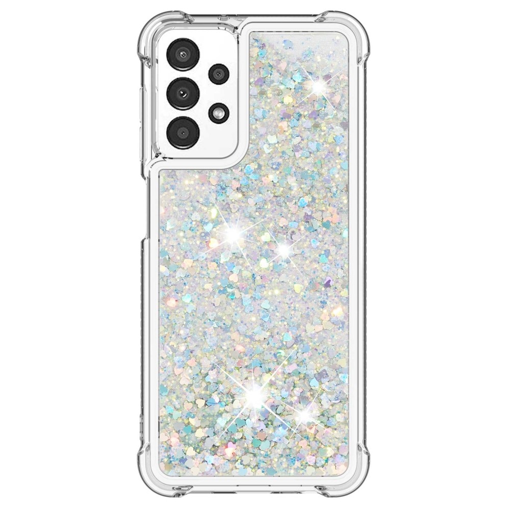 Samsung Galaxy A13 Glitter Powder TPU Case Zilver