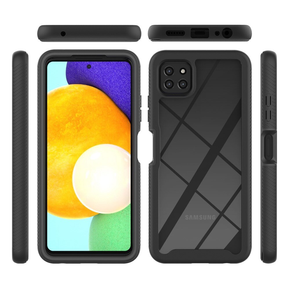 Samsung Galaxy A22 5G Full Protection Case Zwart