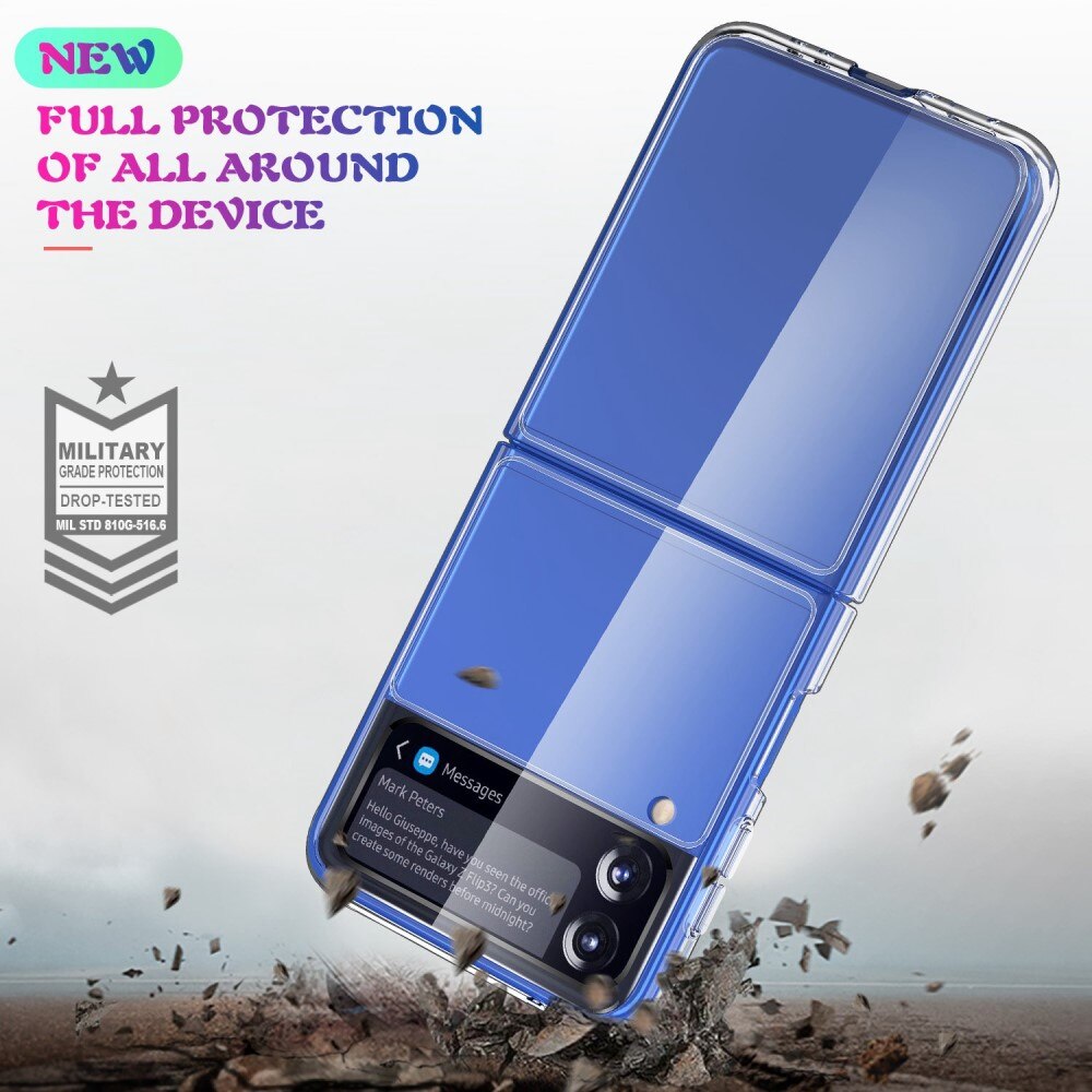 Samsung Galaxy Z Flip 4 Hard Clear Cover transparant