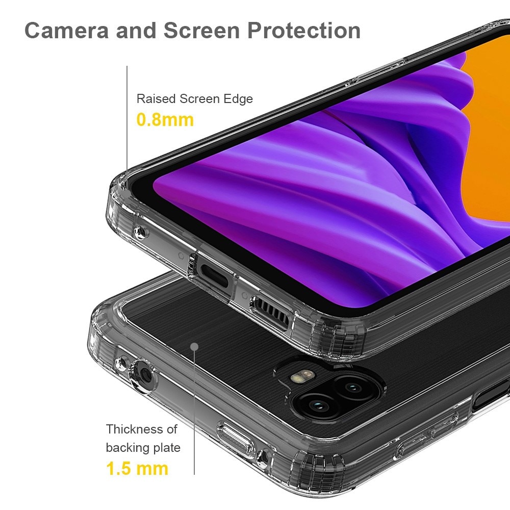 Crystal Hybrid Case Samsung Galaxy Xcover 6 Pro transparant