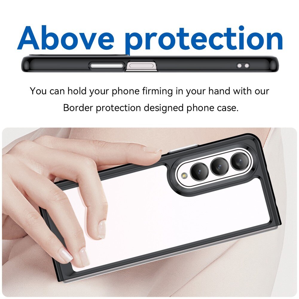Hybridcase Samsung Galaxy Z Fold 4 Zwart