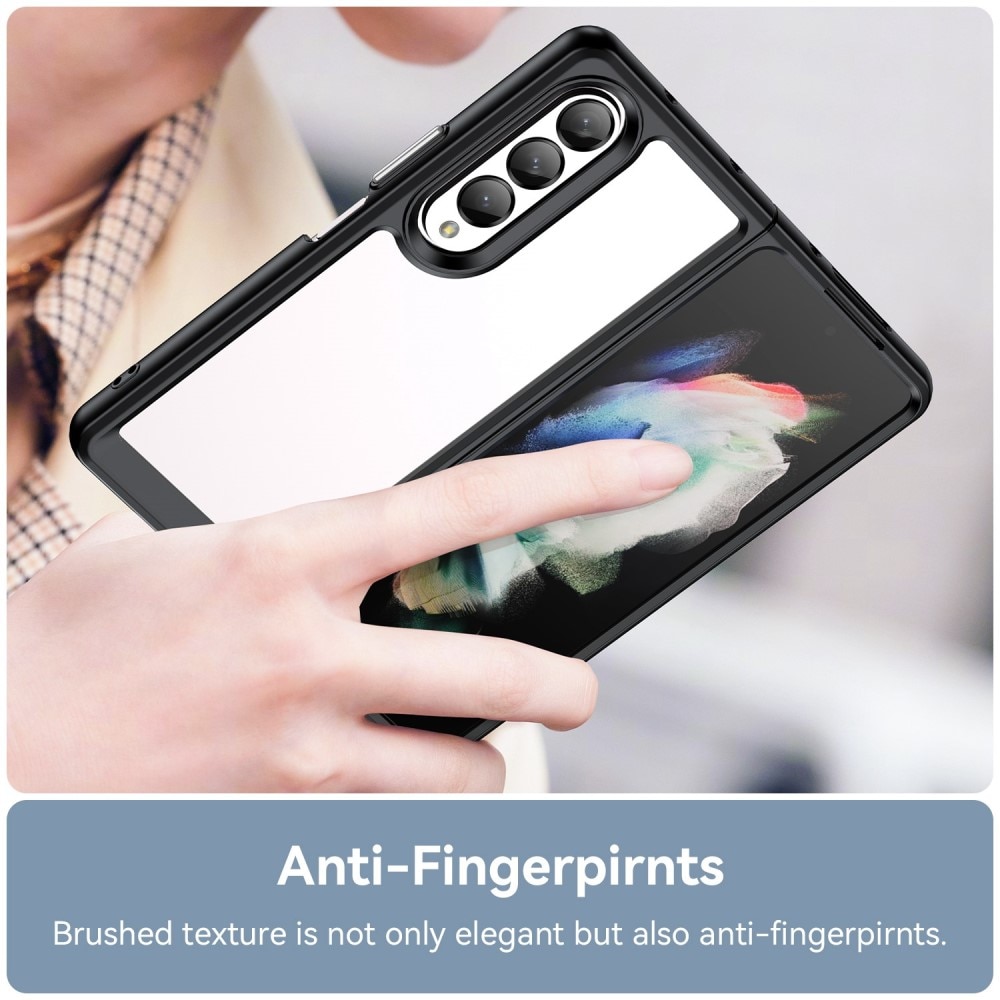 Hybridcase Samsung Galaxy Z Fold 4 Zwart