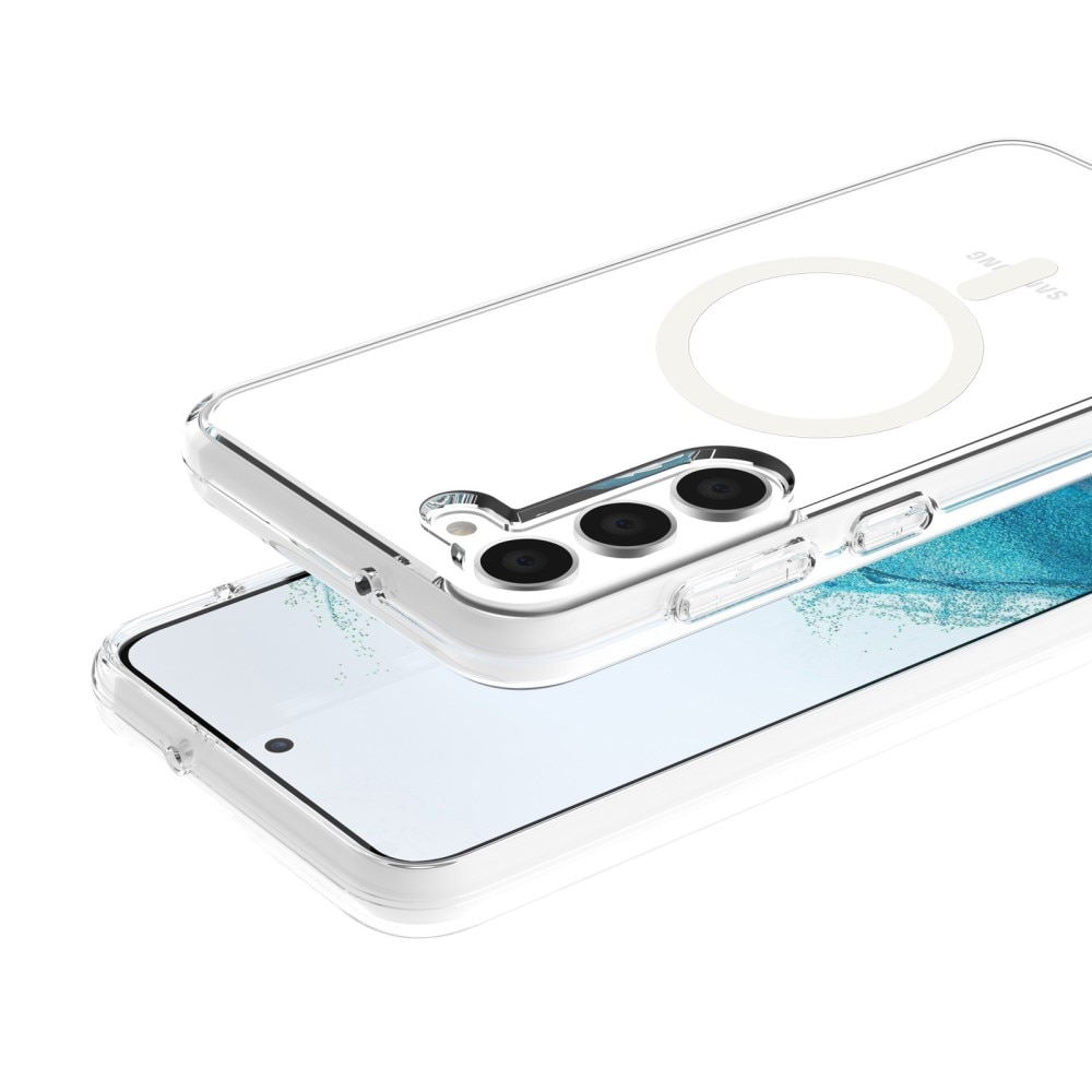 Hybridcase MagSafe Samsung Galaxy S23 transparant
