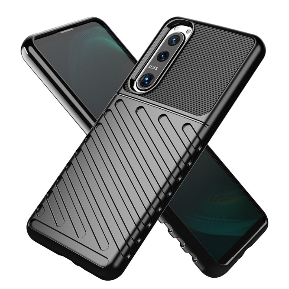 Sony Xperia 5 III Thunder TPU Case Zwart