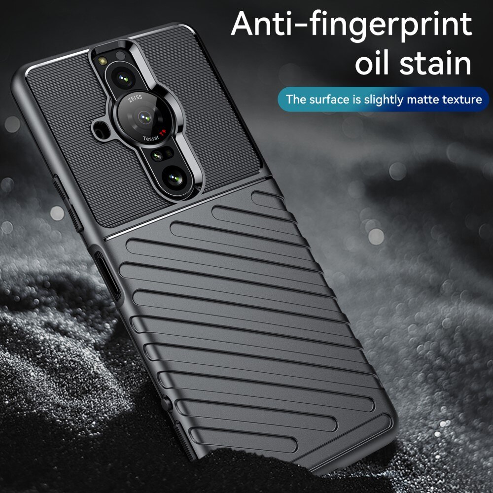 Sony Xperia Pro-I Thunder TPU Case Zwart