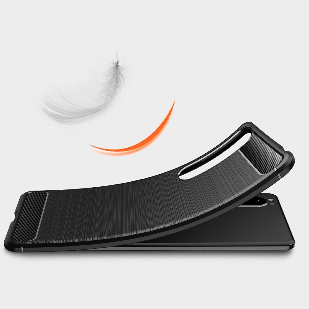 Hoesje TPU Brushed Sony Xperia 5 III Zwart
