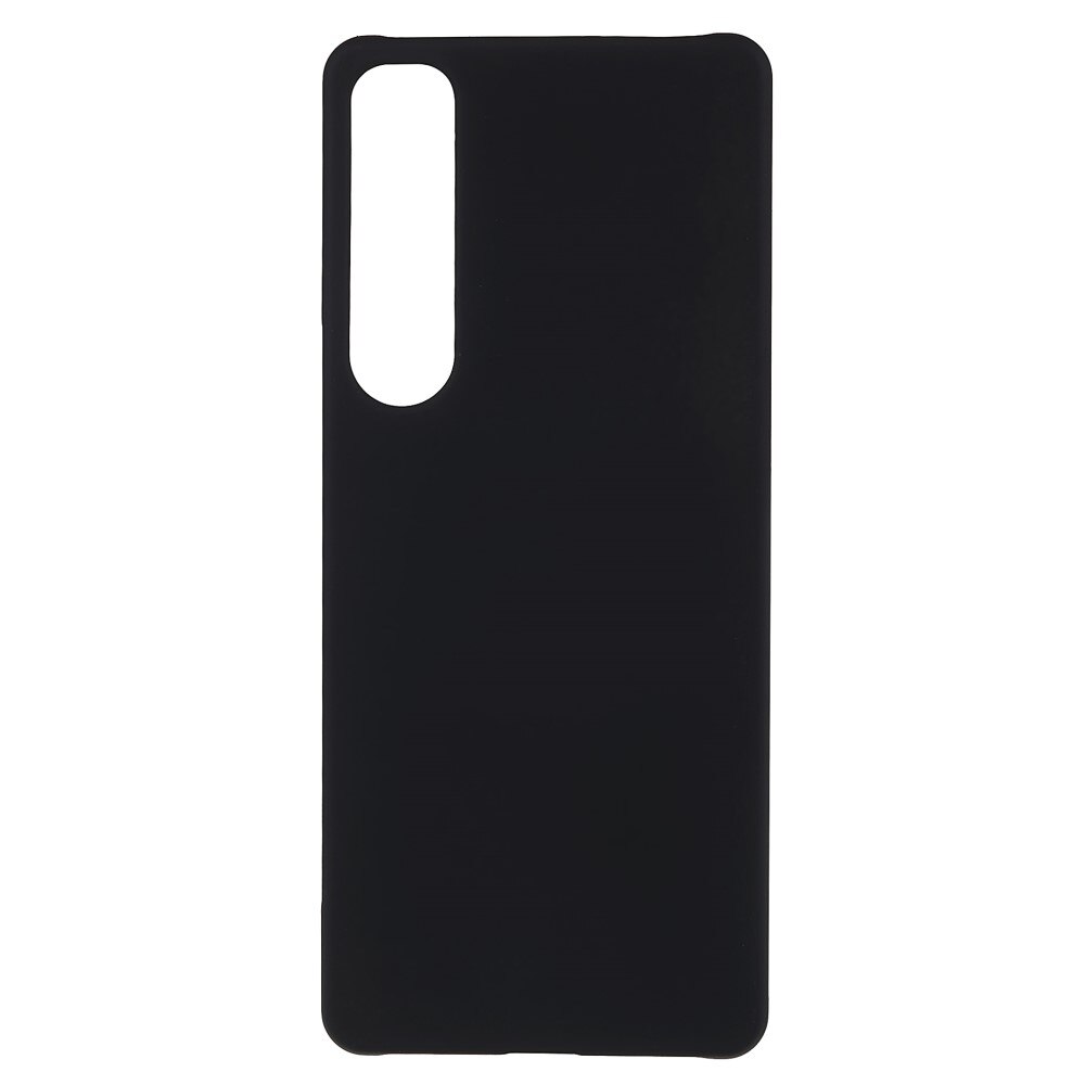 Sony Xperia 1 IV Hardcase Gummicoating Zwart