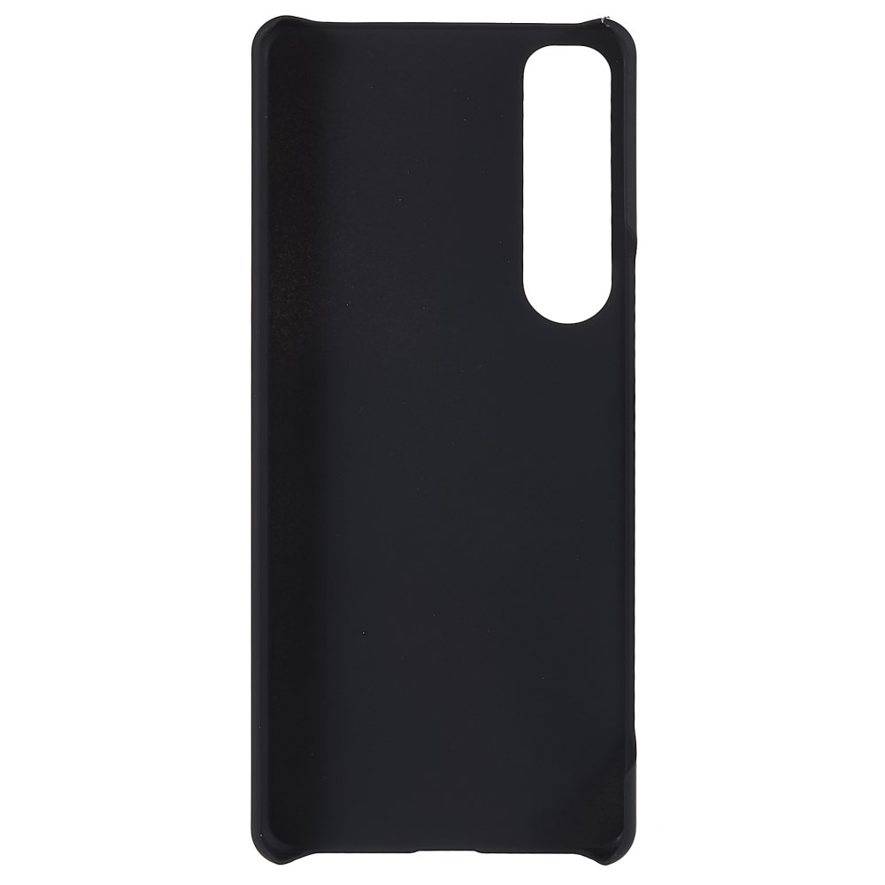 Sony Xperia 1 IV Hardcase Gummicoating Zwart