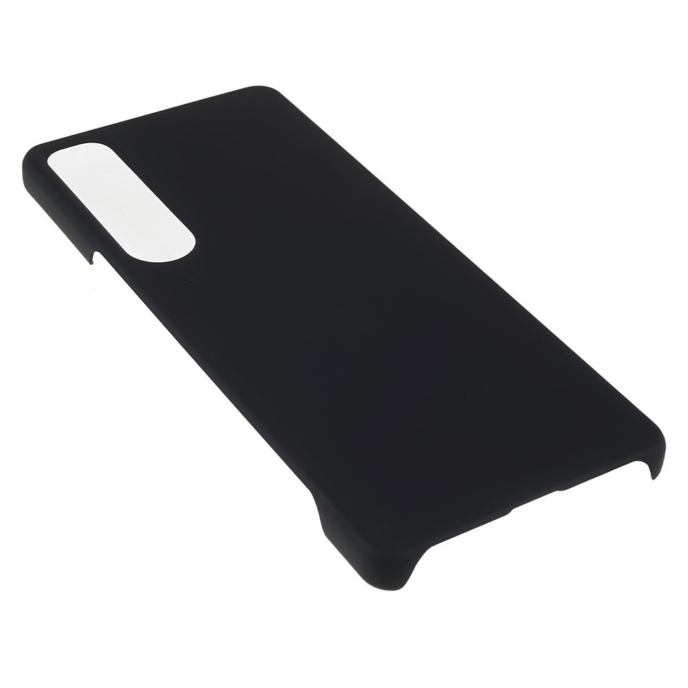 Sony Xperia 1 IV Hardcase Gummicoating Zwart