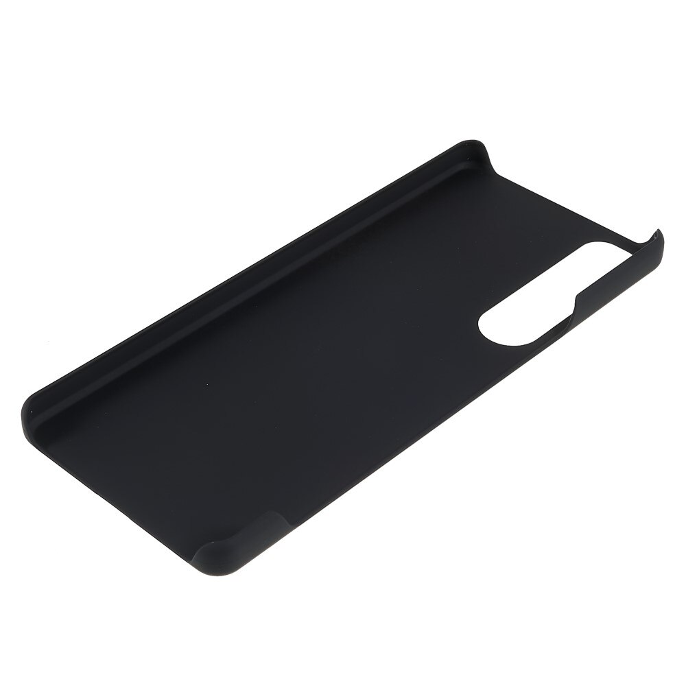 Sony Xperia 1 IV Hardcase Gummicoating Zwart