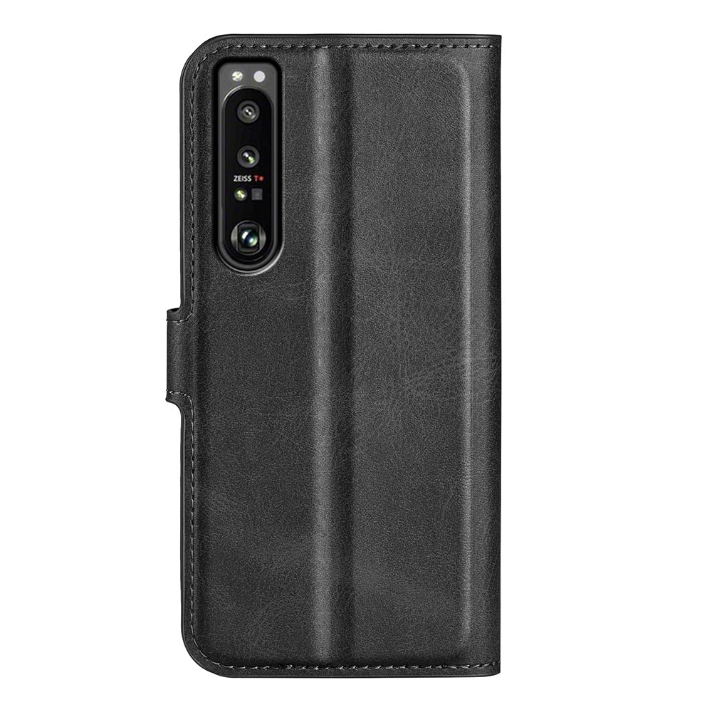 Sony Xperia 1 IV Leather Wallet Zwart