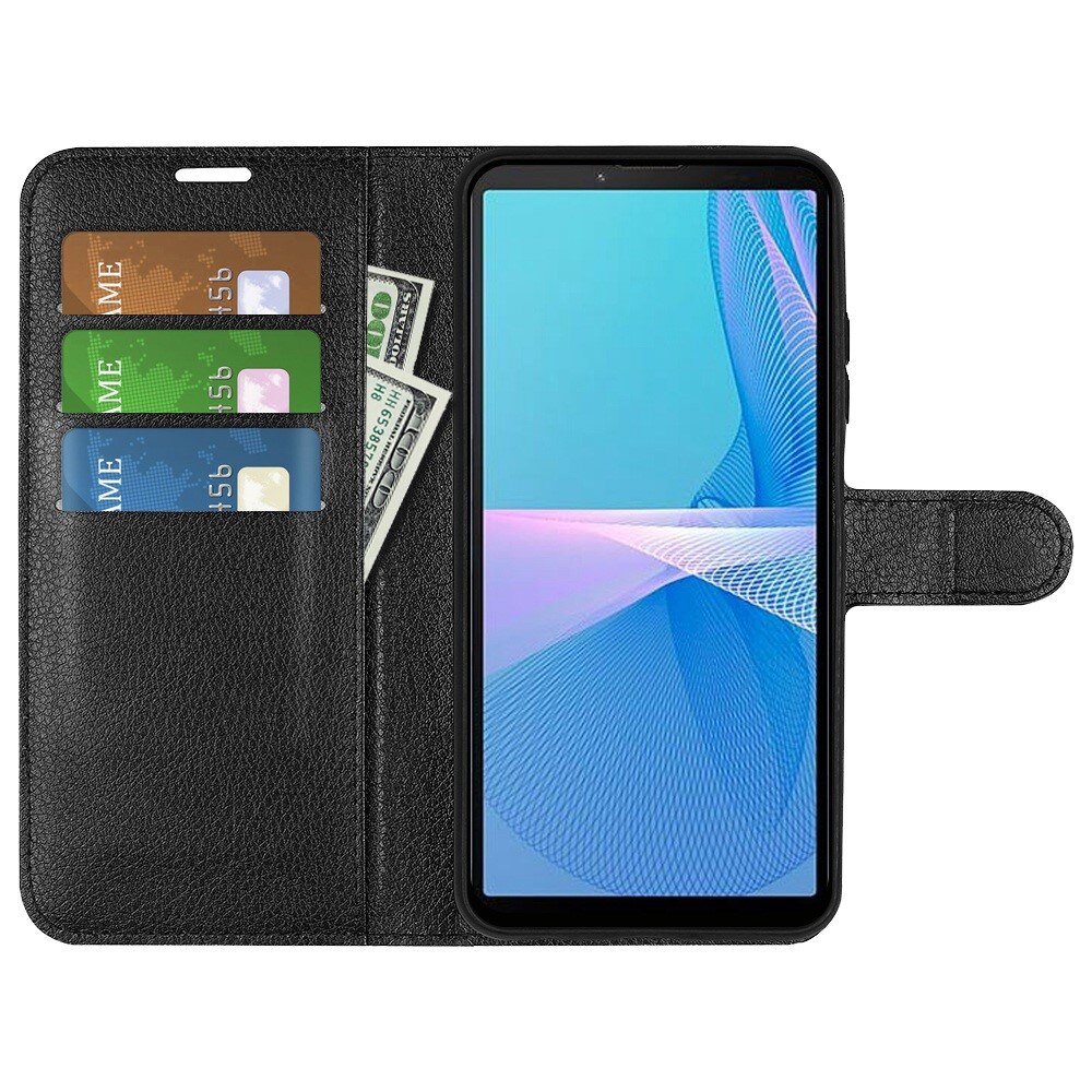Sony Xperia 10 IV Smartphonehoesje Zwart