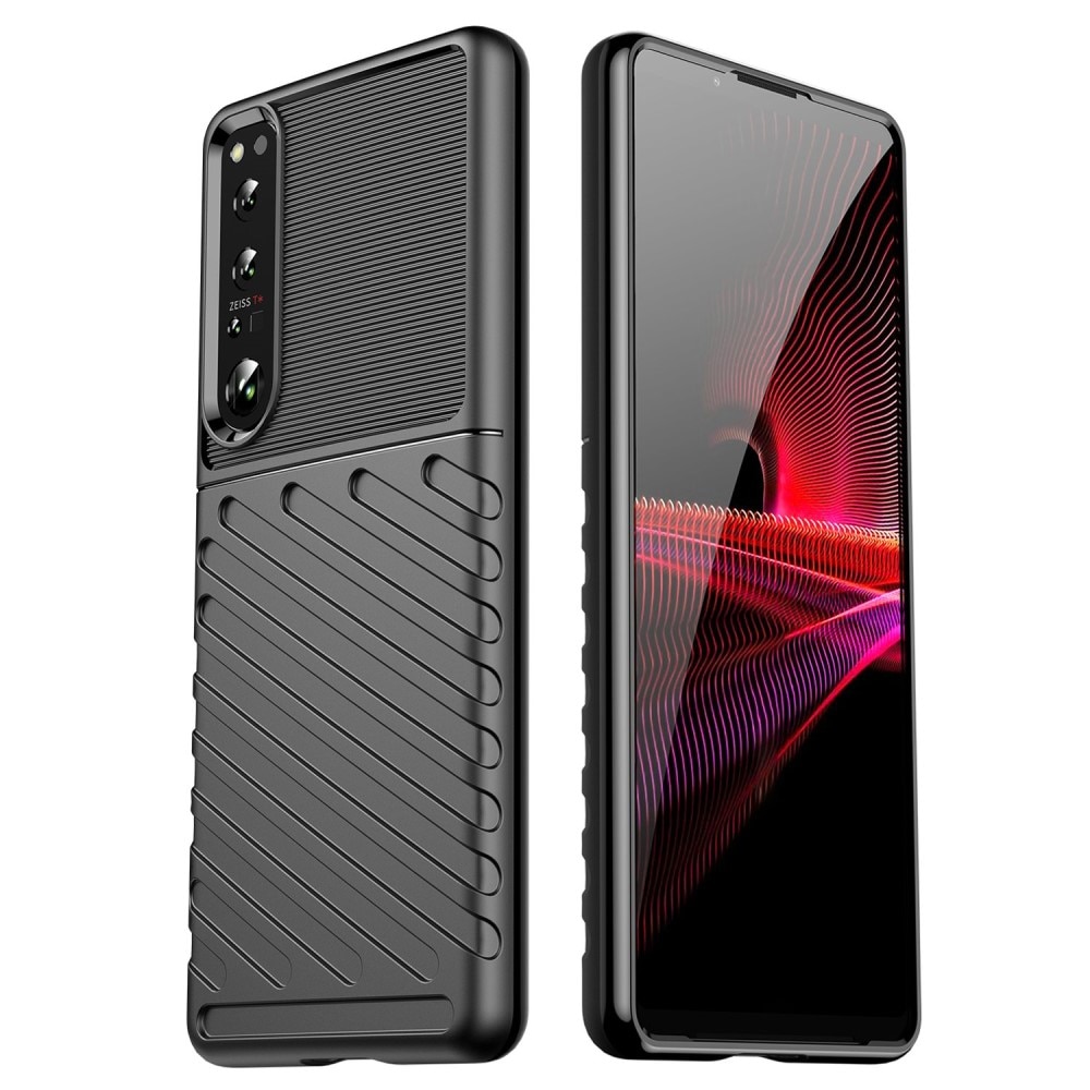 Sony Xperia 1 IV Thunder TPU Case Zwart