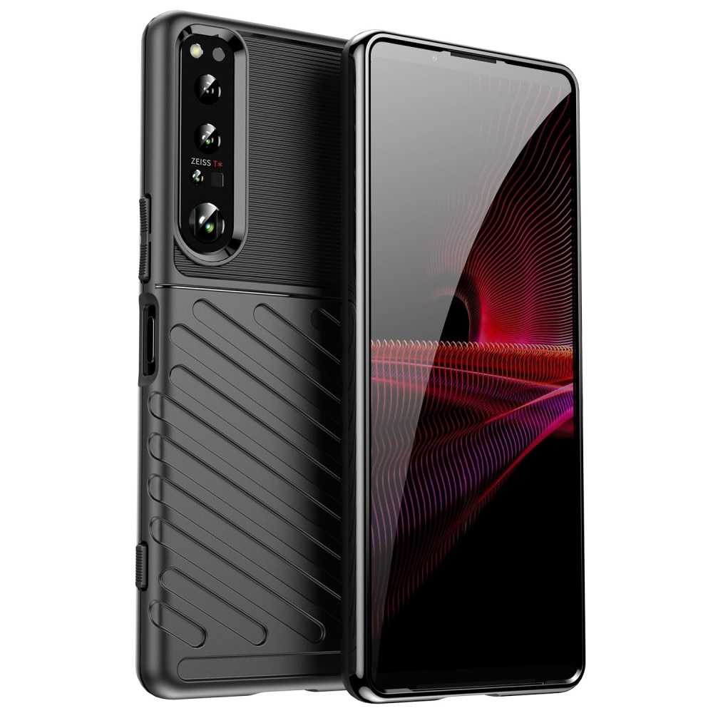 Sony Xperia 1 IV Thunder TPU Case Zwart