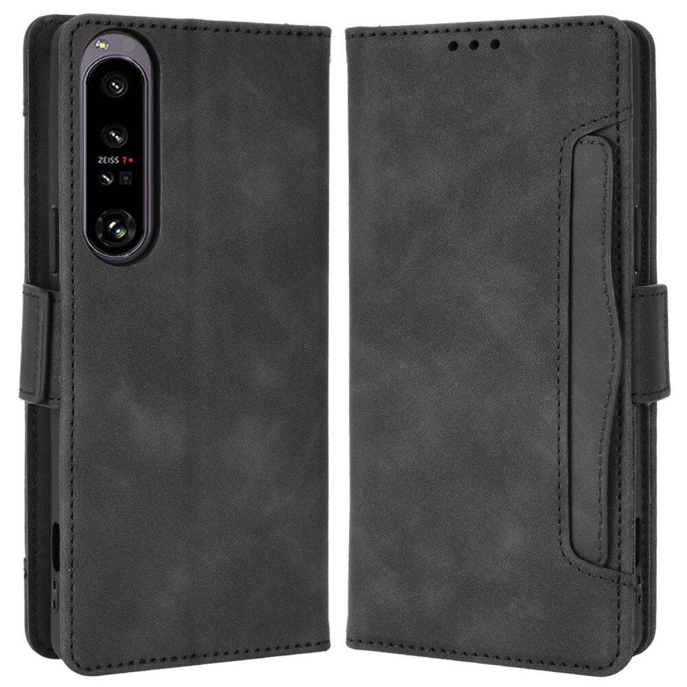 Sony Xperia 10 VI Multi Bookcover hoesje zwart