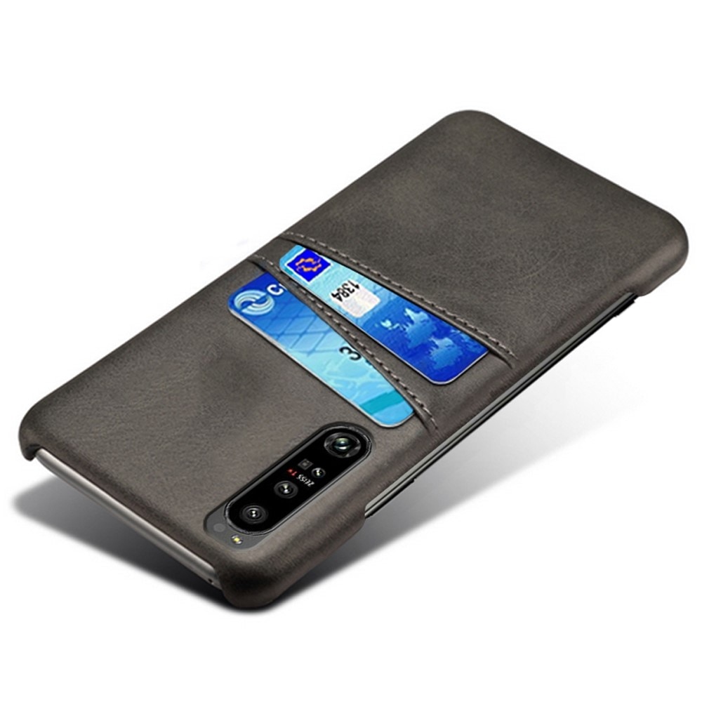 Card Slots Case Sony Xperia 1 IV Zwart