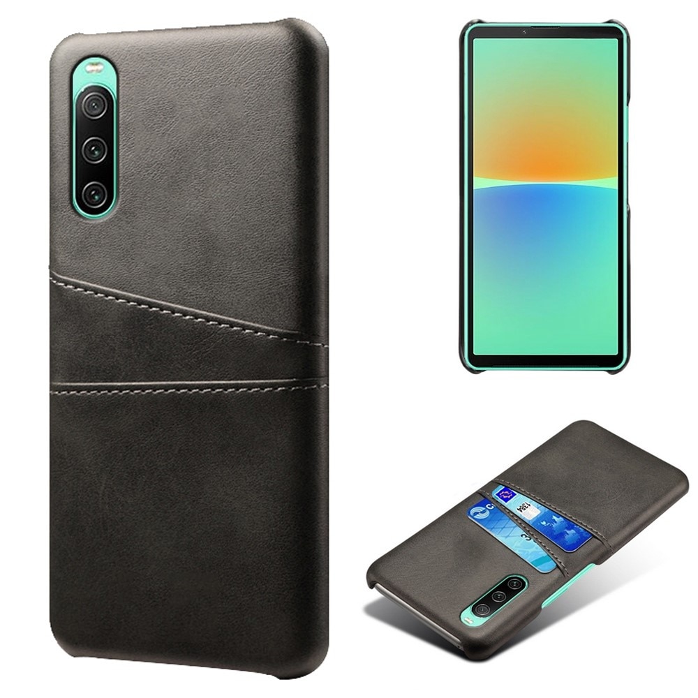 Card Slots Case Sony Xperia 10 iV Zwart