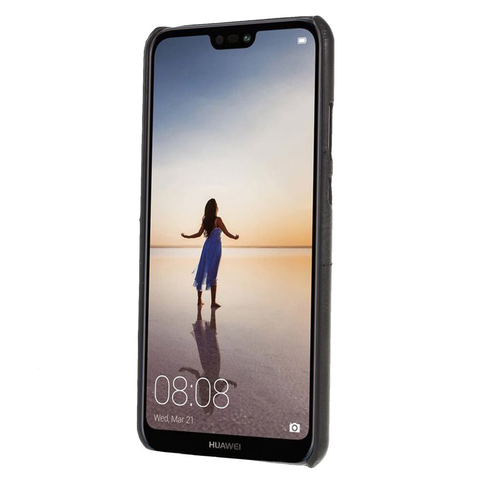 Card Slots Case Huawei P20 Zwart