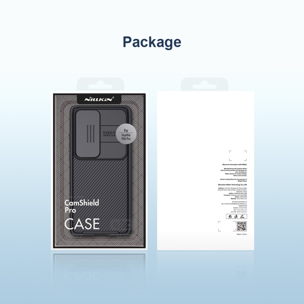 CamShield Case Huawei P50 Pro Zwart