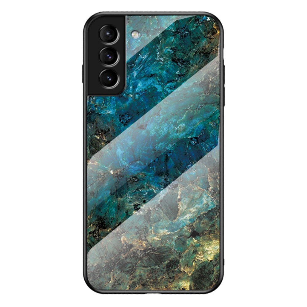 Samsung Galaxy S22 Plus Hoesje Gehard Glas Smaragd