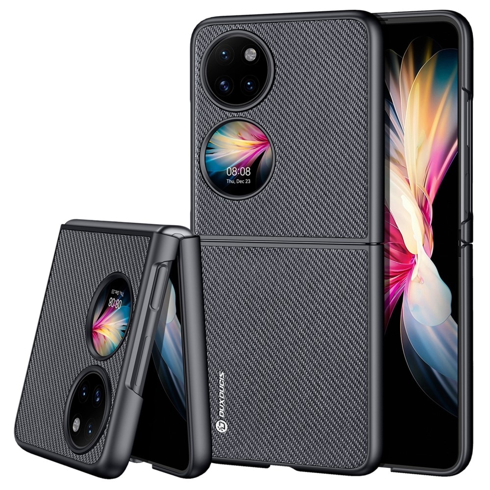 Fino Series Huawei Pocket S/P50 Pocket Zwart