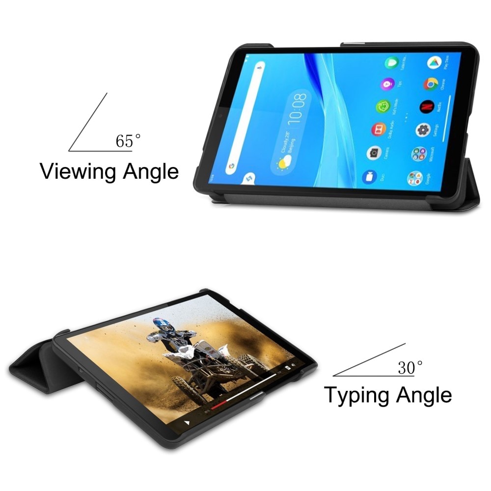 Lenovo Tab M7 (3rd Gen) Hoesje Tri-fold zwart