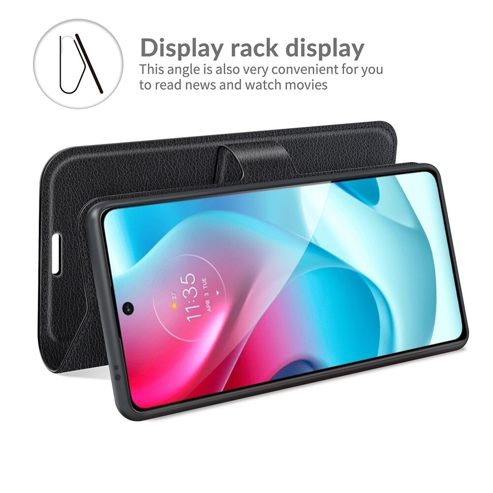 Motorola Moto G60s Smartphonehoesje Zwart