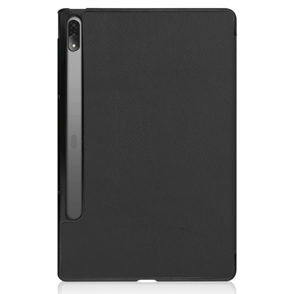 Lenovo Tab P12 Pro Hoesje Tri-fold zwart