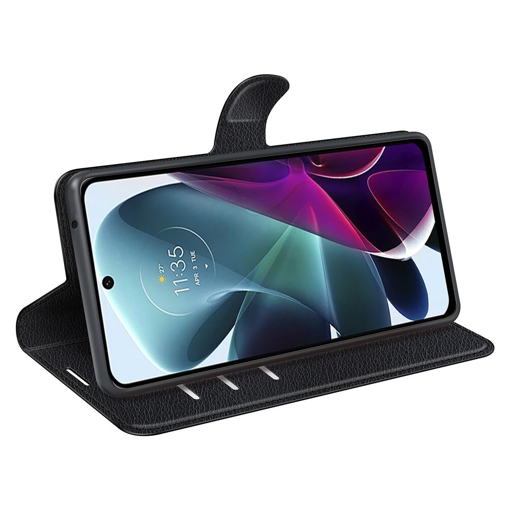 Motorola Moto G200 Smartphonehoesje Zwart