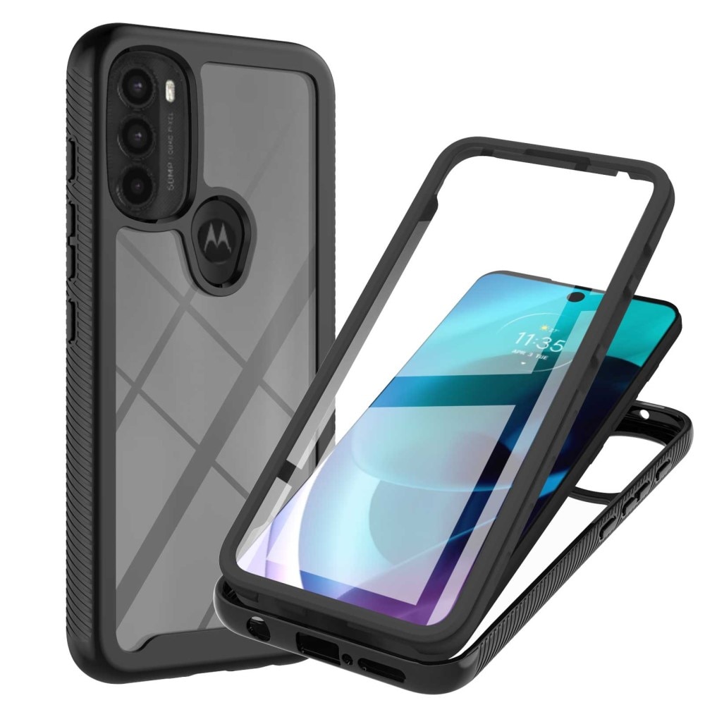 Motorola Moto G71 Full Protection Case Zwart