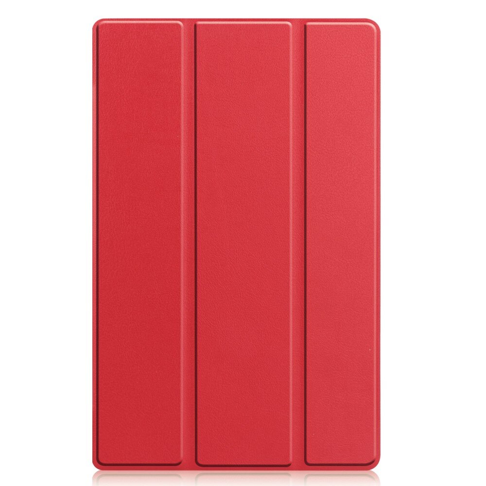 Lenovo M10 Plus (3rd gen) Tri-fold Hoesje Rood