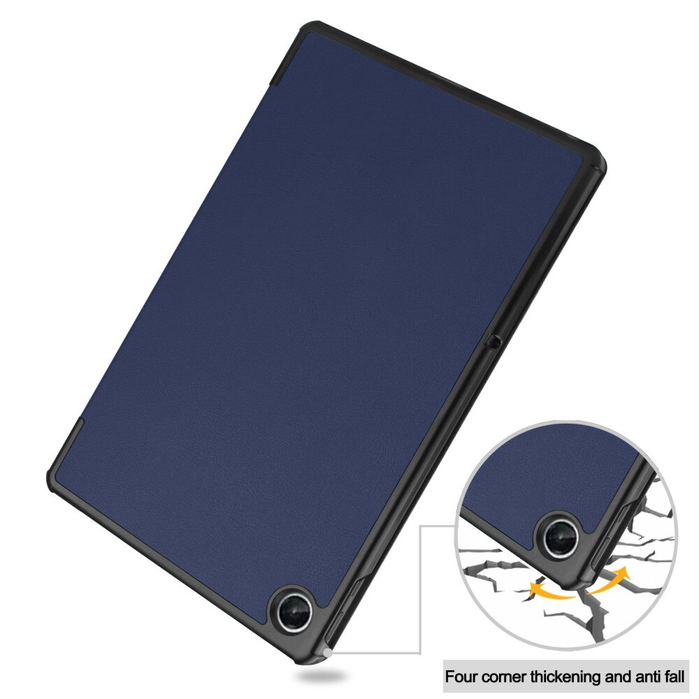  Lenovo Tab M10 Plus (3rd gen) Tri-fold Hoesje Blauw