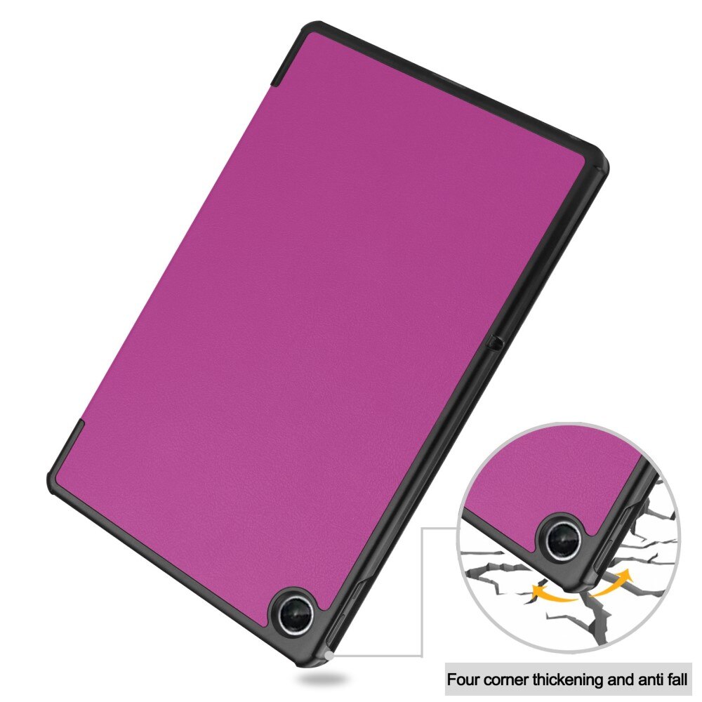  Lenovo Tab M10 Plus (3rd gen) Tri-fold Hoesje Paars
