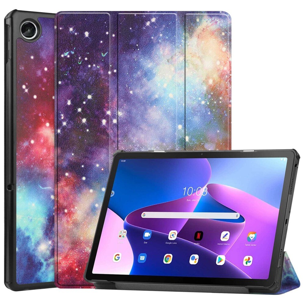 Lenovo M10 Plus (3rd gen) Tri-fold Hoesje Ruimte